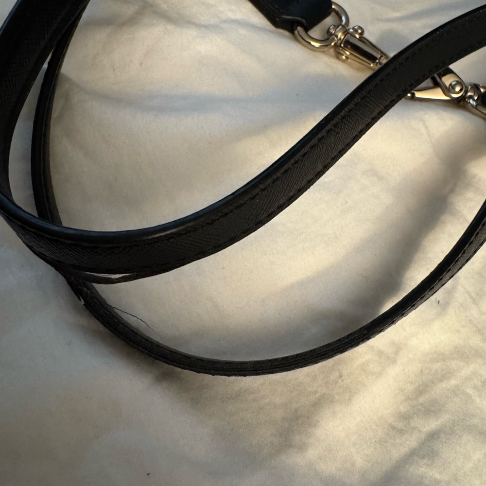 Black Quilted Tote Bag - Picture 8 of 10